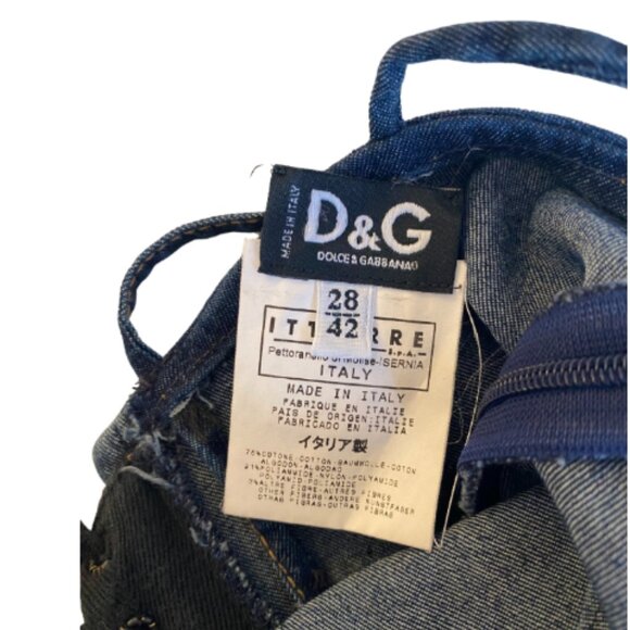 Dolce&Gabbana stretch denim dress - Picture 2 of 9